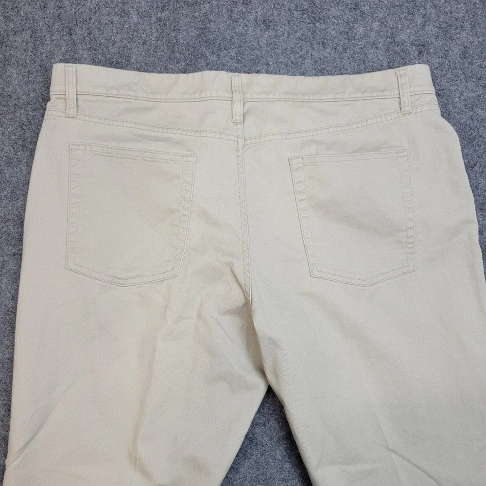 Goodfellow Pants Mens 38x30‎ Tan 5 Pocket Stretch Boho Streetwear Straight Leg